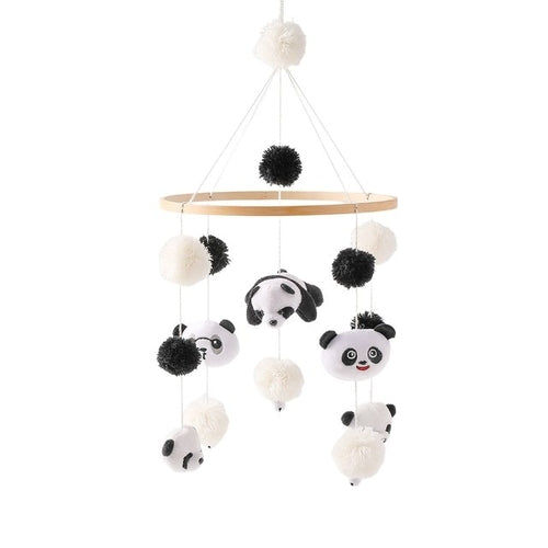 Wooden Hanging Toys Holder Bracket | Baby Rattles For Crib