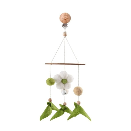 Wooden Hanging Toys Holder Bracket | Baby Rattles For Crib