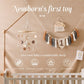 Wooden Hanging Toys Holder Bracket | Baby Rattles For Crib