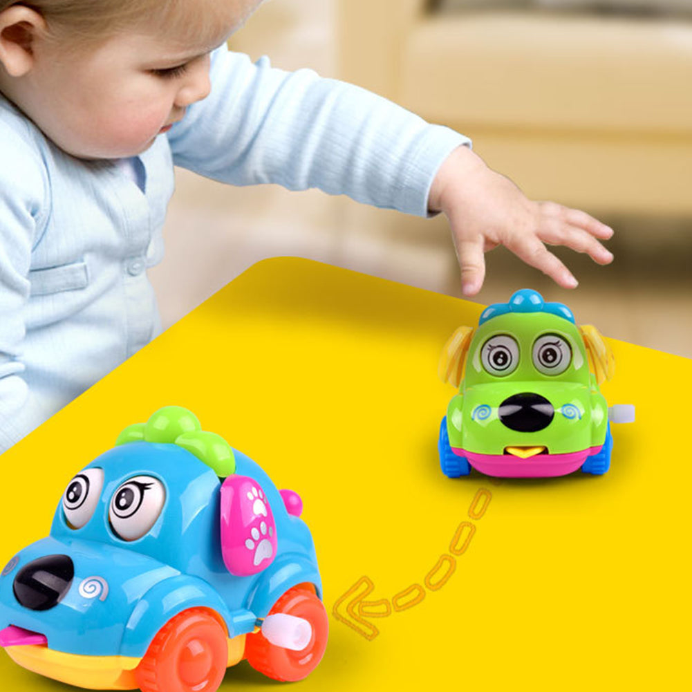 Baby Toddlers Education Toy Clockwork Car Funny