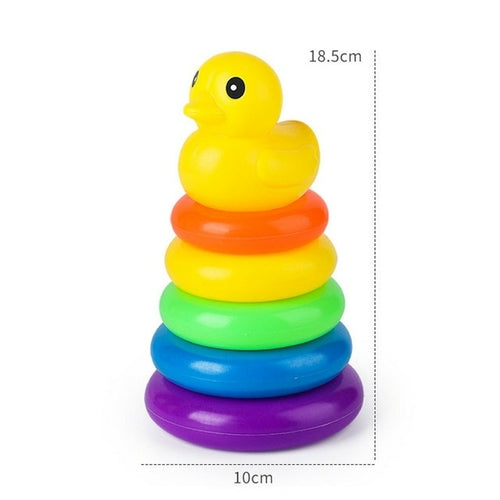 Baby Montessori Toys 6 Months - Rainbow Tower