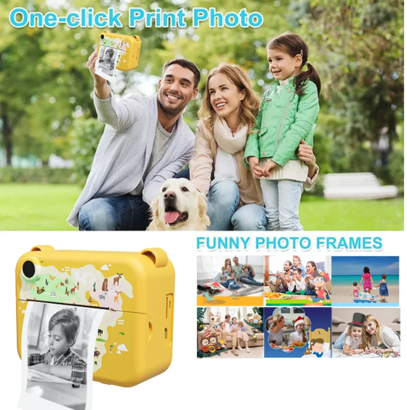 Digital Children Camera Photography Instant Print Photo Kids Video