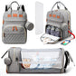 3 In 1 Diaper Bag - Foldable Backpack - Baby Bed And Waterproof Travel Bag