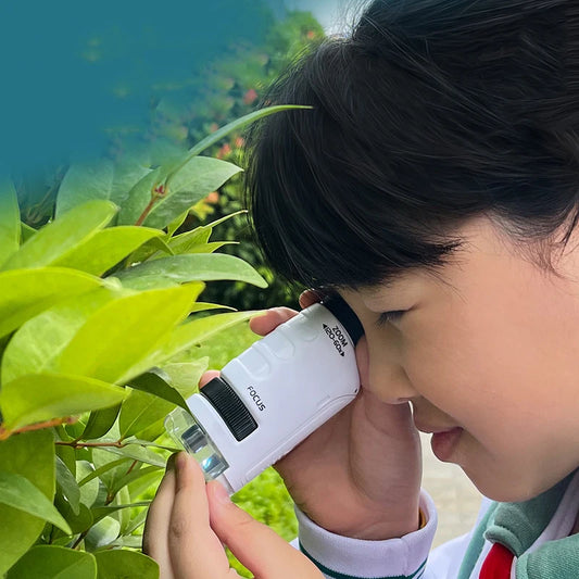 Kid Science Experiment - Pocket Microscope Toy Kit