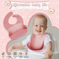 Baby 6 Piece Feeding Set with Bowl, Bib and Spoon