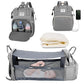 3 In 1 Diaper Bag - Foldable Backpack - Baby Bed And Waterproof Travel Bag