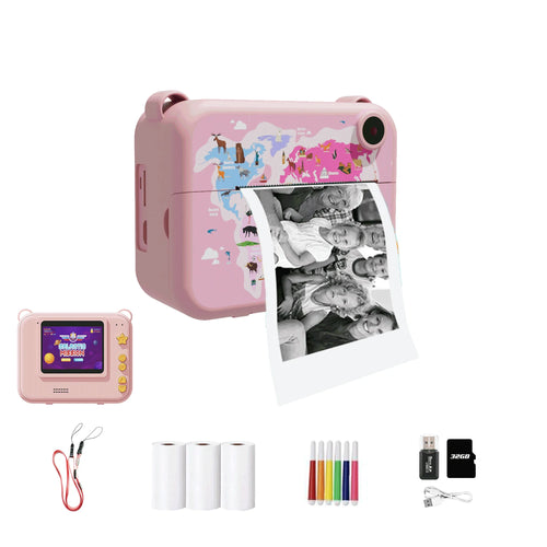 Digital Children Camera Photography Instant Print Photo Kids Video