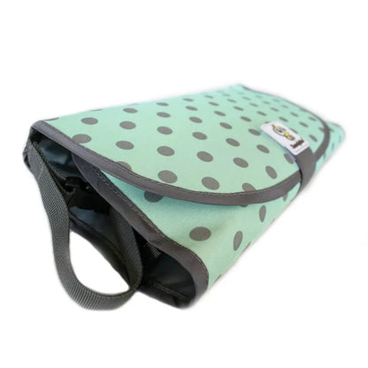 3-in-1 Portable Diaper Changing Pad Clutch with Barrier Foldable Clean