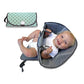 3-in-1 Portable Diaper Changing Pad Clutch with Barrier Foldable Clean