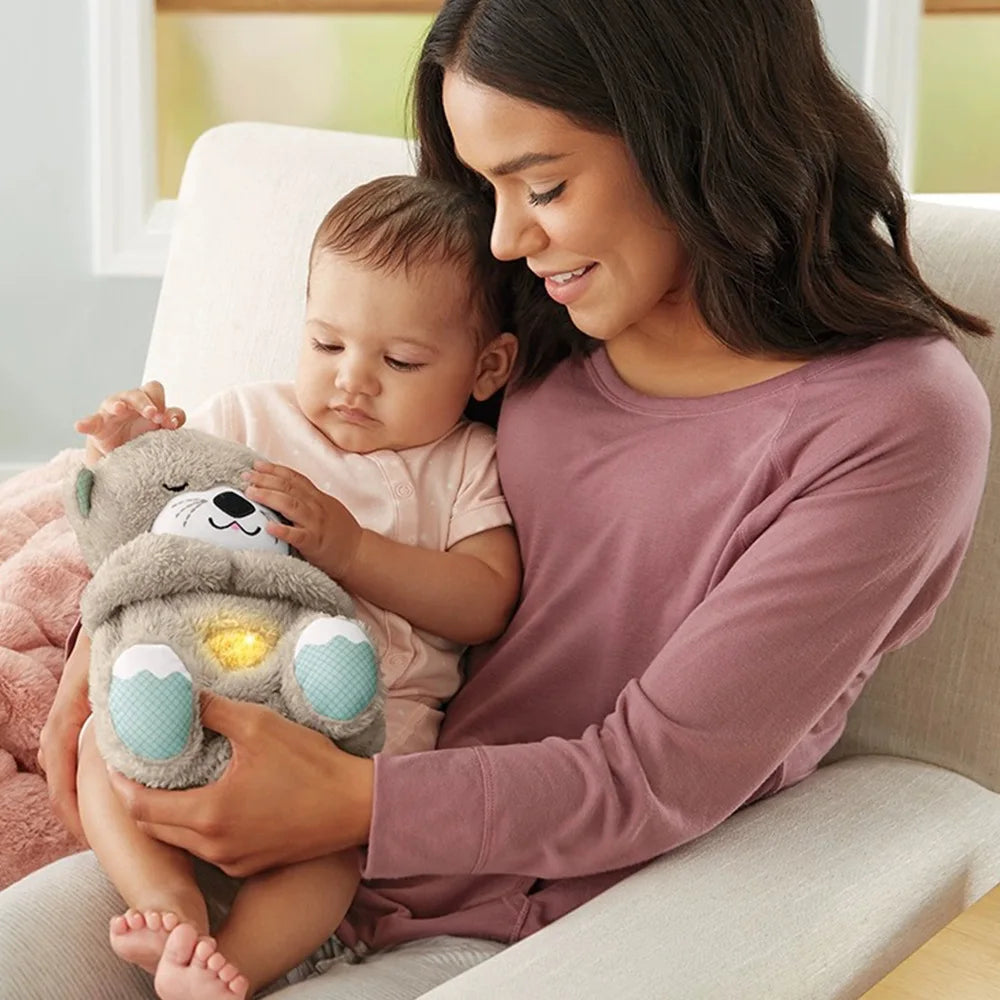 Calming Otter Plush - Soothing Sleep Companion