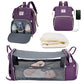 3 In 1 Diaper Bag - Foldable Backpack - Baby Bed And Waterproof Travel Bag