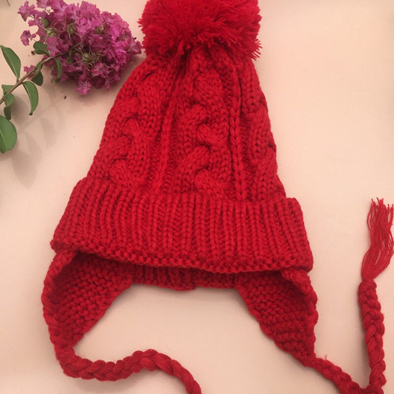 Toddlers Hot Kid Girl Infant Lovely Winter Knitted