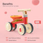 Four Wheeled Balance Bike Toy for Toddlers