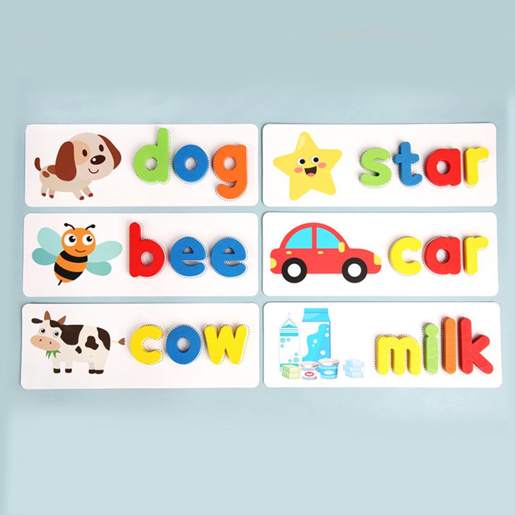 Melissa and doug first best sale words wooden spelling boards